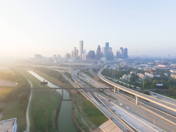 istock Houston Downton Highway view fron North side 861722158