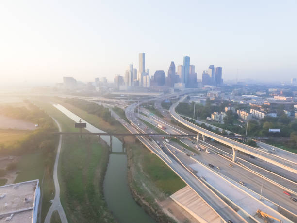 istock Houston Downton Highway view fron North side 861722222
