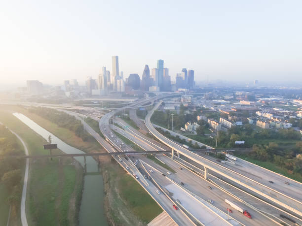 istock Houston Downton Highway view fron North side 861722240