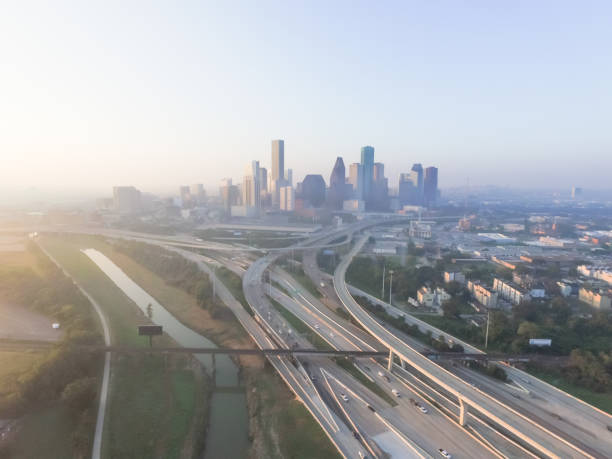 istock Houston Downton Highway view fron North side 861722358