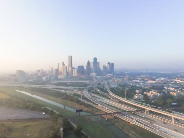 istock Houston Downton Highway view fron North side 861722392