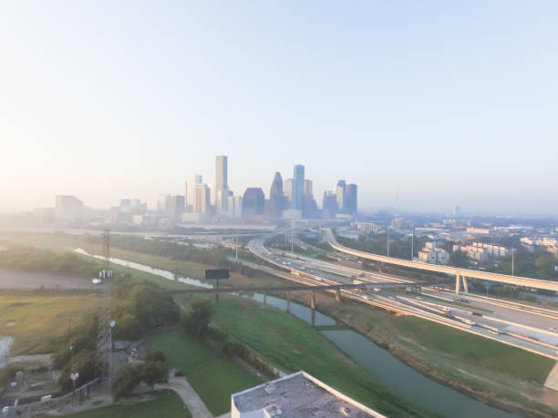 istock Houston Downton Highway view fron North side 861722494