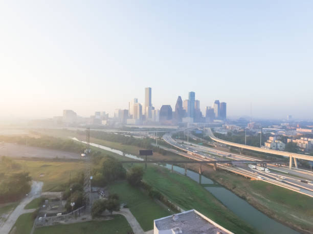 istock Houston Downton Highway view fron North side 861722520