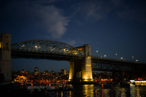 Granville Street Bridge at Night