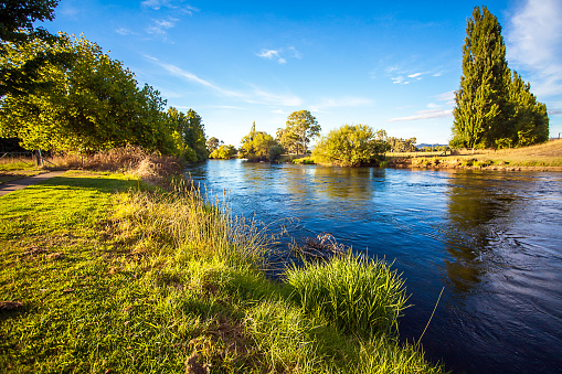 The river Isonzo near the northern Italian border town of Gorizia.