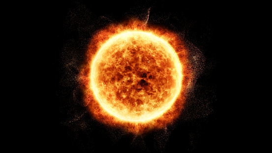 Sun Solar Flare Particles coronal mass ejections for background computer desktop screen display