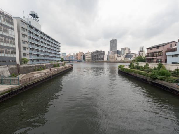 istock River side Promenade in Japan 861803722