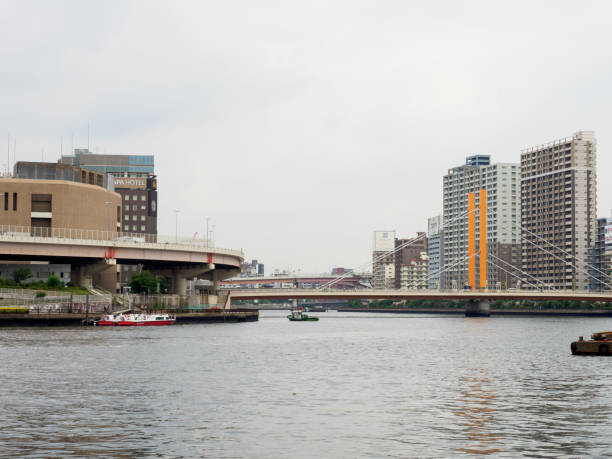istock River side Promenade in Japan 861803818