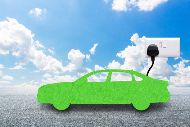 istock New energy vehicles use clean energy in the future 861805262