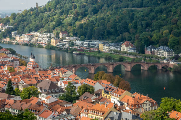 istock Bird's-eye view of Heidelberg 861807680