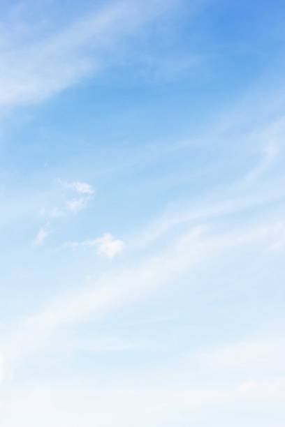 istock Soft white clouds against blue sky background and empty space for your design 861808300