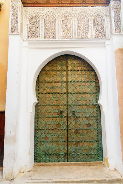 istock Traditional entry door. Fes. Morocco 861810506