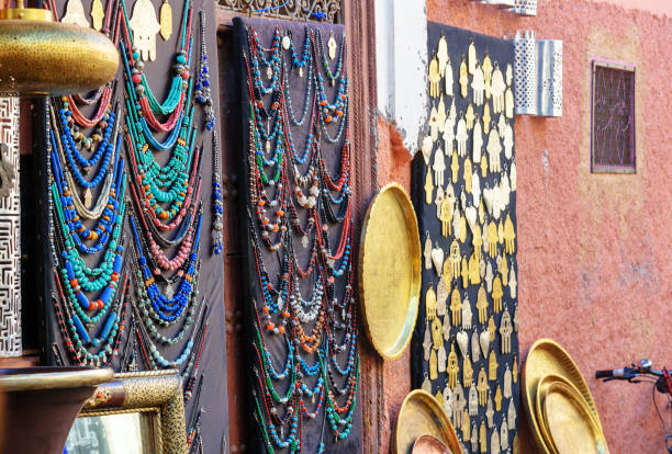 istock Morocco souvenirs in medina. Marrakech. Morocco 861813426