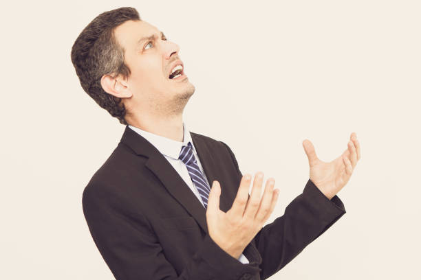 istock Frustrated businessman shocked with news 861814090