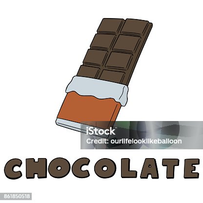 319 Cartoon Of Dark Chocolate Illustrations & Clip Art - iStock