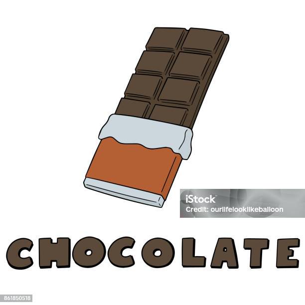 Chocolate Stock Illustration - Download Image Now - Chocolate, Chocolate Bar,  Cartoon - iStock