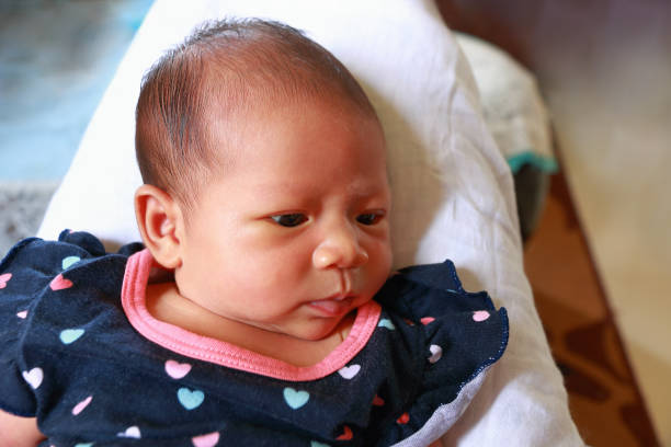 istock relaxing happy newborn baby 861861870