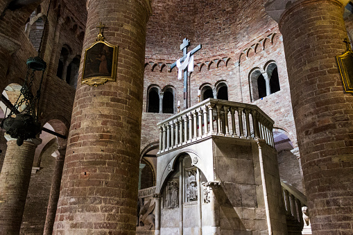 The Basilica di Santo Stefano and the Sette Chiese in Bologna, Italy