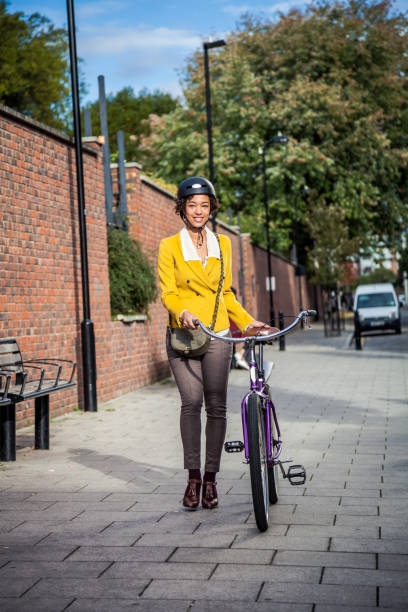 istock Young woman on the go 861888016