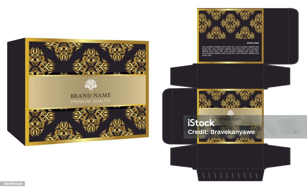 Packing Vector Design Box Packaging Design Vector