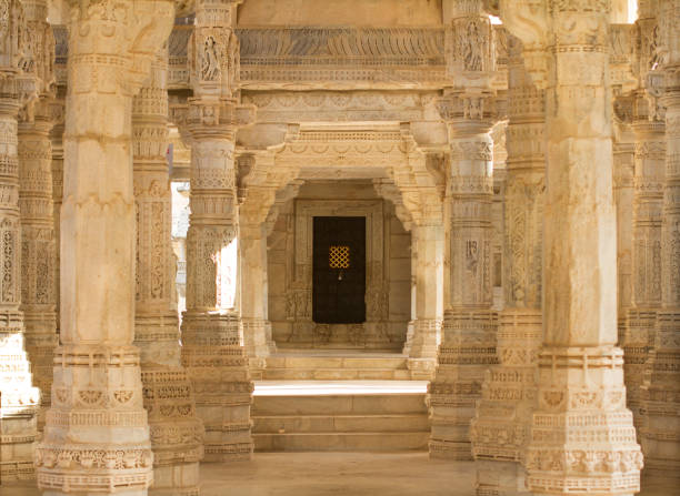 Ranakpur Temple stock photo