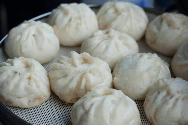 istock Chinese food,  common breakfast steamed bun 861914720