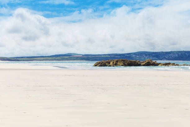 istock Popular St Ives Atlantic ocean coast, Cornwall, England, UK 861922974