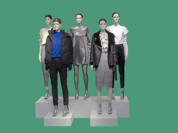 istock Group of female mannequins 861940038