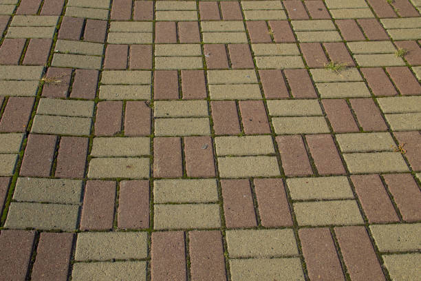 istock Sidewalk textured background. Detail of a pavement 861947780