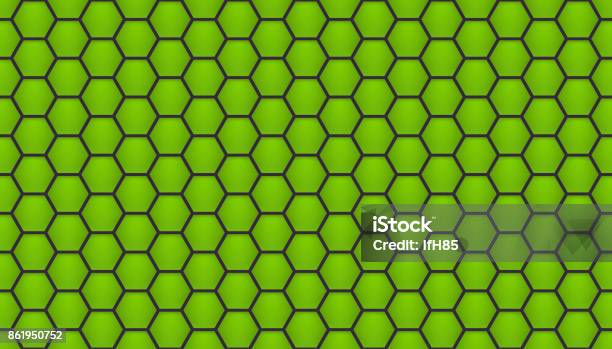 Green Honeycomb Background Stock Illustration - Download Image Now -  Abstract, Art, Arts Culture and Entertainment - iStock