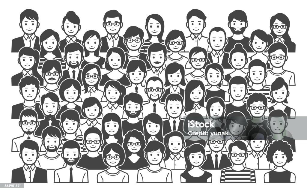Group of people Group of people. People stock vector
