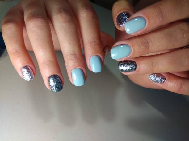 istock Perfect manicure and natural nails. 861954282