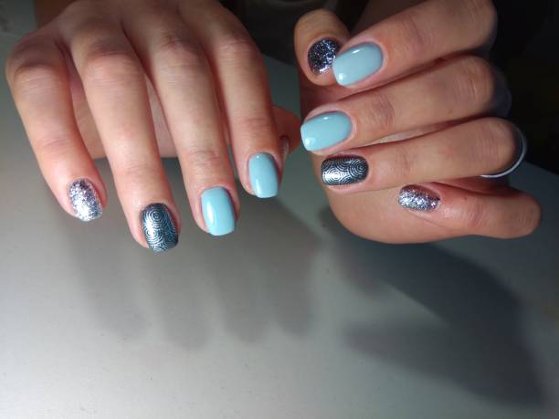 istock Perfect manicure and natural nails. 861954402
