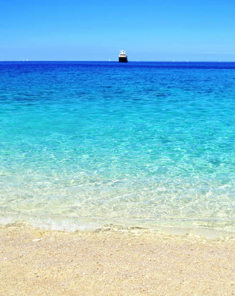istock landscape of Afales bay Ithaca Greece 861960268