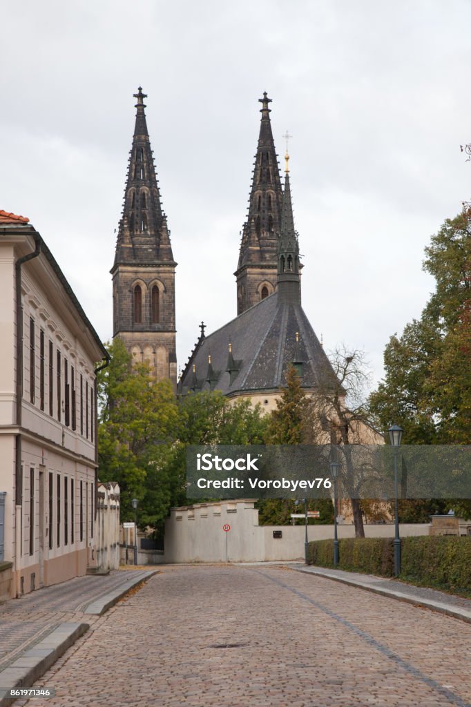 Basilica of Saints Peter and Paul Basilica of Saints Peter and Paul (Cathedral of St. Peter and Paul), Prague, Czech Republic Ancient Stock Photo