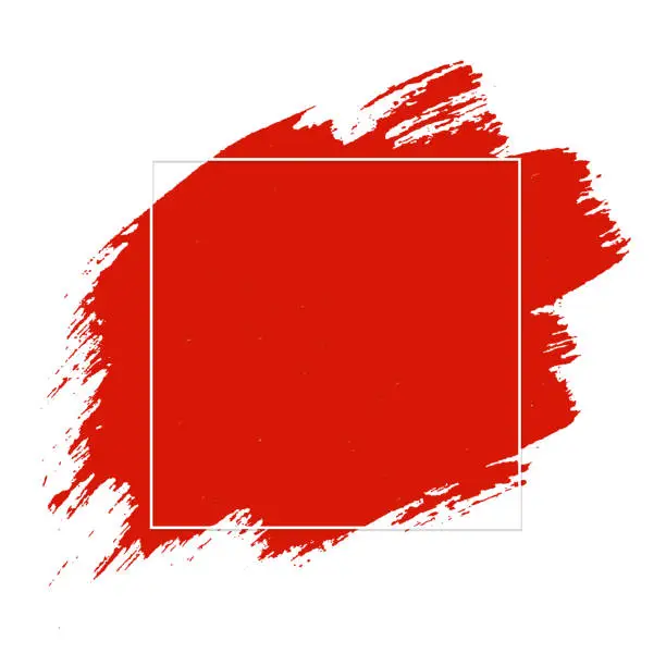 Vector illustration of Red Blob