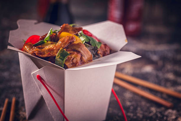 istock Spicy Kung Pao Chicken Take Out Food 861997692