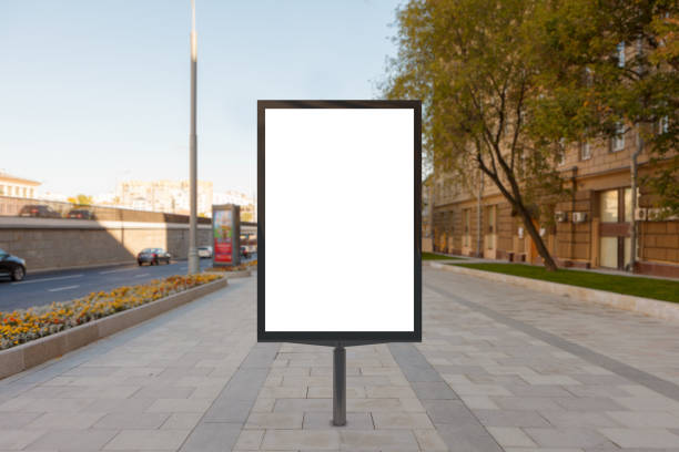 istock Blank street billboard poster 861998302