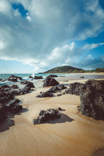 the big beach is located at the makena state park on maui island, hawaii islands.