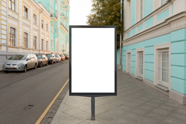 istock Blank street billboard poster 861999552