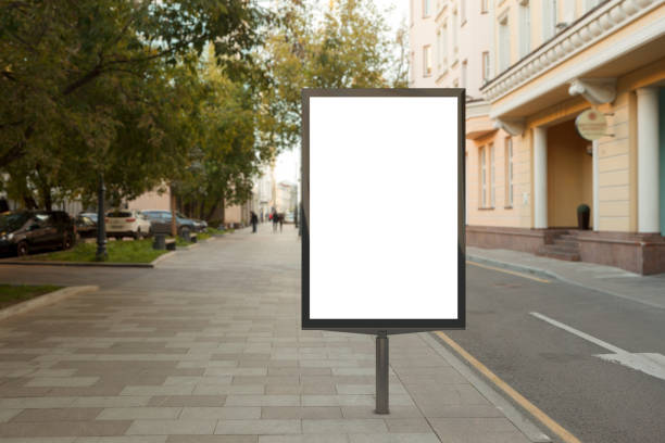 istock Blank street billboard poster 862003324