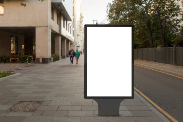 istock Blank street billboard poster 862003432