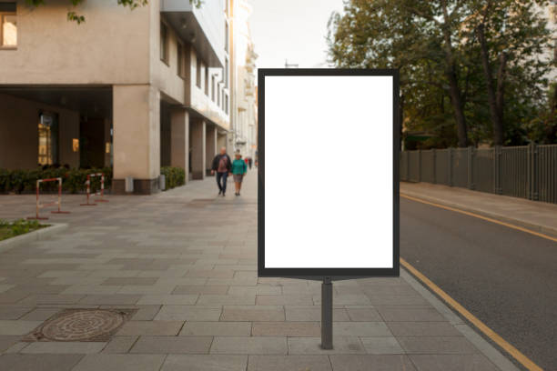 istock Blank street billboard poster 862003532