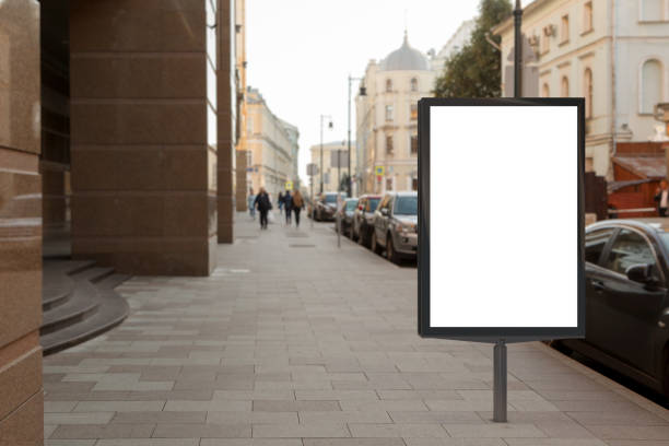 istock Blank street billboard poster 862003582