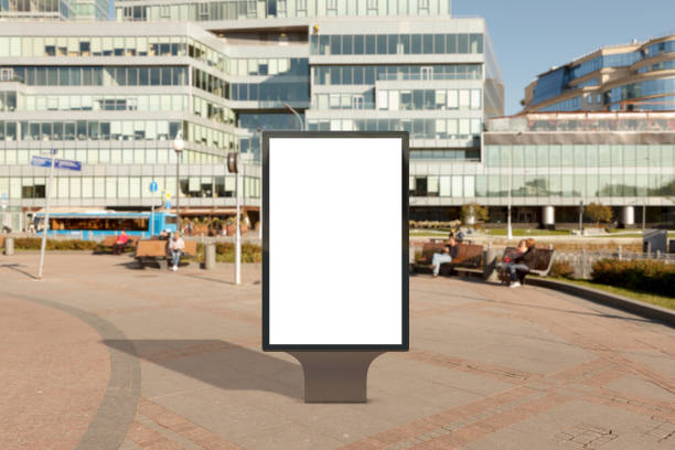 istock Blank street billboard poster 862003988