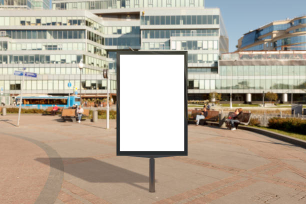 istock Blank street billboard poster 862004726