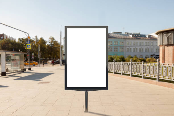 istock Blank street billboard poster 862006800