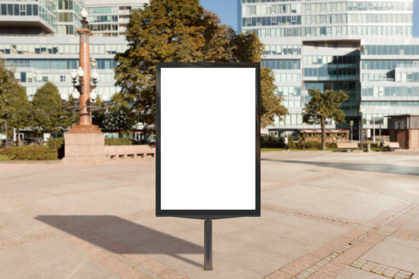 istock Blank street billboard poster 862006886