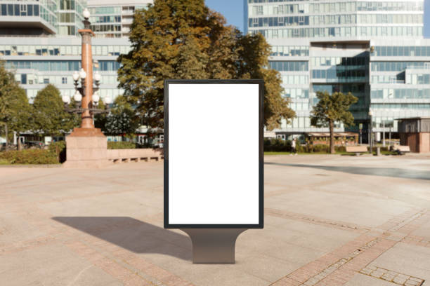 istock Blank street billboard poster 862006980