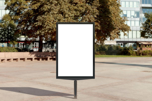 istock Blank street billboard poster 862007214